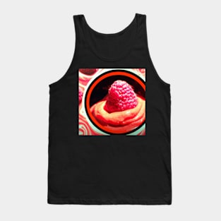 Raspberry Sorbet abstract Tank Top